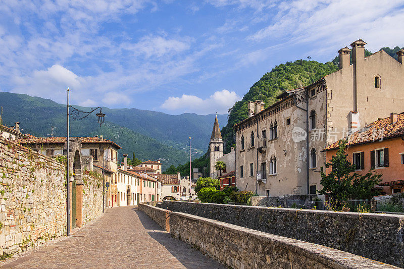 Vittorio Veneto, Serravalle社区(Veneto，意大利)